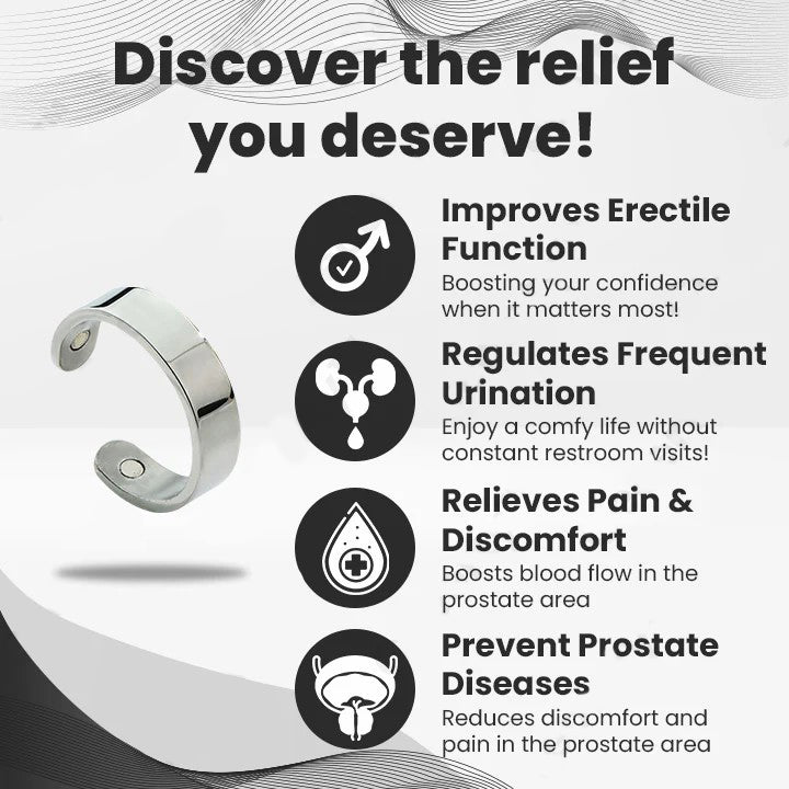 🎅 Early Christmas Sale 🎄 Official Brand Store Last Day Sale: Buy 1 Get 1 Free 🎇 Histone™ CopperMag Prostate Ring 🌟