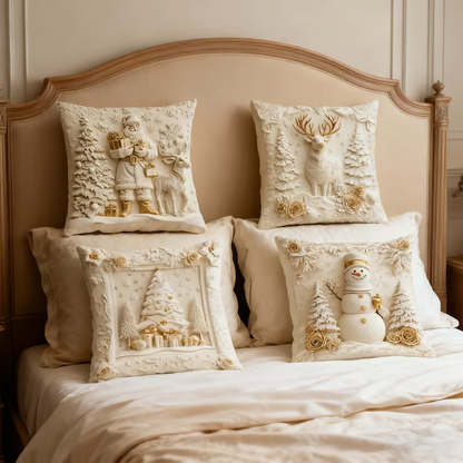 🎄Christmas Sale 50% OFF🎅Christmas Themed Cushion Cover-