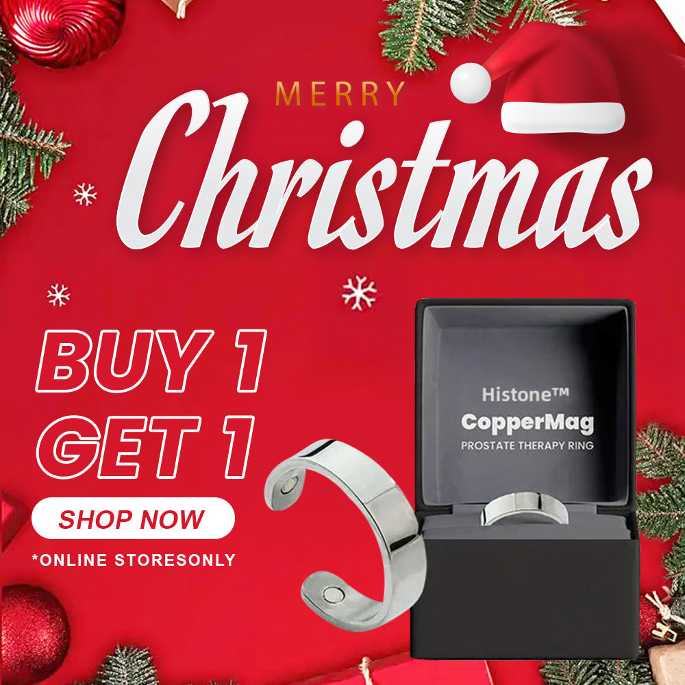 🎅 Early Christmas Sale 🎄 Official Brand Store Last Day Sale: Buy 1 Get 1 Free 🎇 Histone™ CopperMag Prostate Ring 🌟
